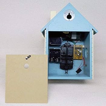 さんてる　鳩時計 置き時計にもなる鳩時計(ラベンダー) - さんてる